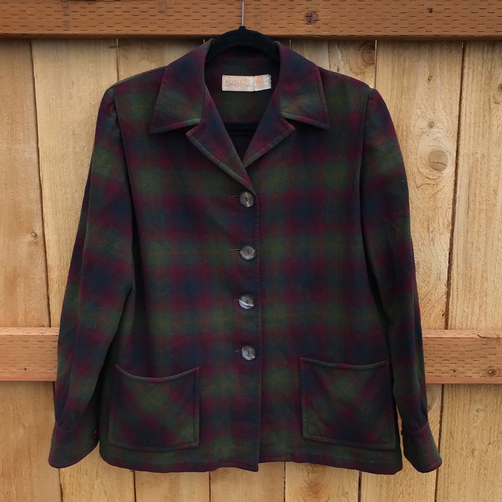 Vintage Pendleton 100% virgin wool jacket